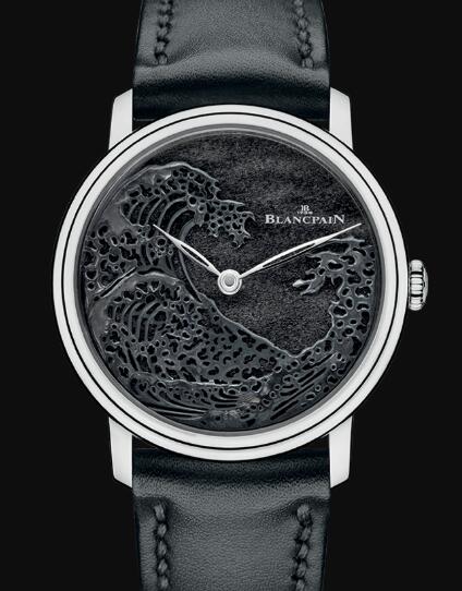 Review Blancpain Métiers d'Art Watches for sale Blancpain 8 Jours Manuelle Replica Watch Cheap Price 6612 3433 63AB